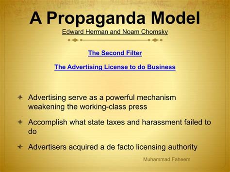 A Propaganda Model 